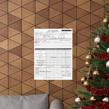 Load image into Gallery viewer, Van Halen "ERUPTION" Work Order from Sunset Sound Recorders