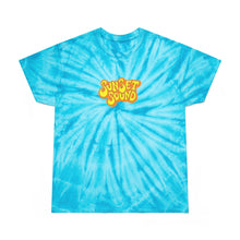 Load image into Gallery viewer, Sunset Sound Tie-Dye Tee, (Cyclone)