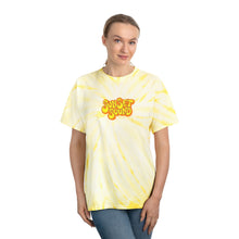 Load image into Gallery viewer, Sunset Sound Tie-Dye Tee, (Cyclone)