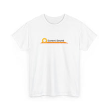 Load image into Gallery viewer, Throwback Logo Sunset Sound T shirt