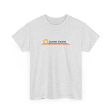 Load image into Gallery viewer, Throwback Logo Sunset Sound T shirt