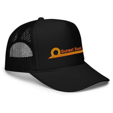 Load image into Gallery viewer, Sunset Sound Throwback Trucker Hat
