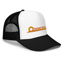 Load image into Gallery viewer, Sunset Sound Throwback Trucker Hat