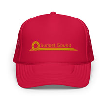 Load image into Gallery viewer, Sunset Sound Throwback Trucker Hat
