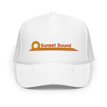Load image into Gallery viewer, Sunset Sound Throwback Trucker Hat