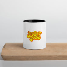 Load image into Gallery viewer, Sunset Sound Mug with Color Inside