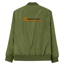 Load image into Gallery viewer, Sunset Sound Producers Bomber Jacket (Army Green)