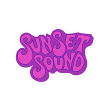 Load image into Gallery viewer, Sunset Sound Purple Rain Cut Out Stickers
