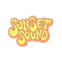 Load image into Gallery viewer, Sunset Sound Cut Out Stickers
