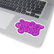 Load image into Gallery viewer, Sunset Sound Purple Rain Cut Out Stickers
