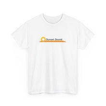 Load image into Gallery viewer, Throwback Logo Sunset Sound T shirt
