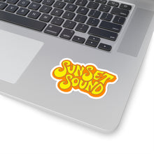 Load image into Gallery viewer, Sunset Sound Cut Out Stickers
