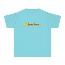 Load image into Gallery viewer, Sunset Sound Classic Logo Youth Midweight Tee
