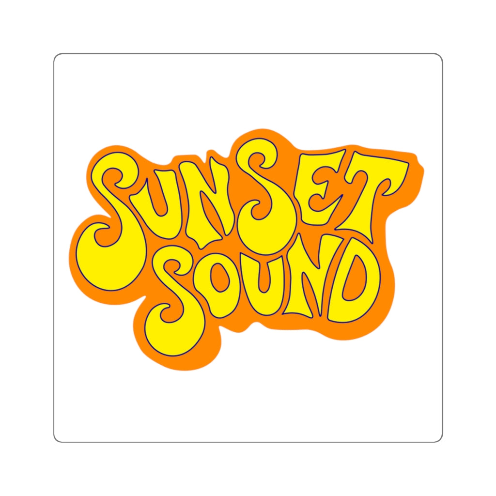 Sunset Sound Sticker
