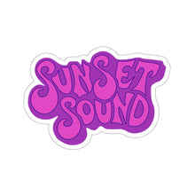 Load image into Gallery viewer, Sunset Sound Purple Rain Cut Out Stickers
