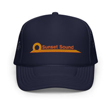 Load image into Gallery viewer, Sunset Sound Throwback Trucker Hat
