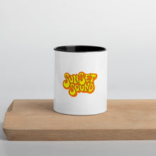 Load image into Gallery viewer, Sunset Sound Mug with Color Inside

