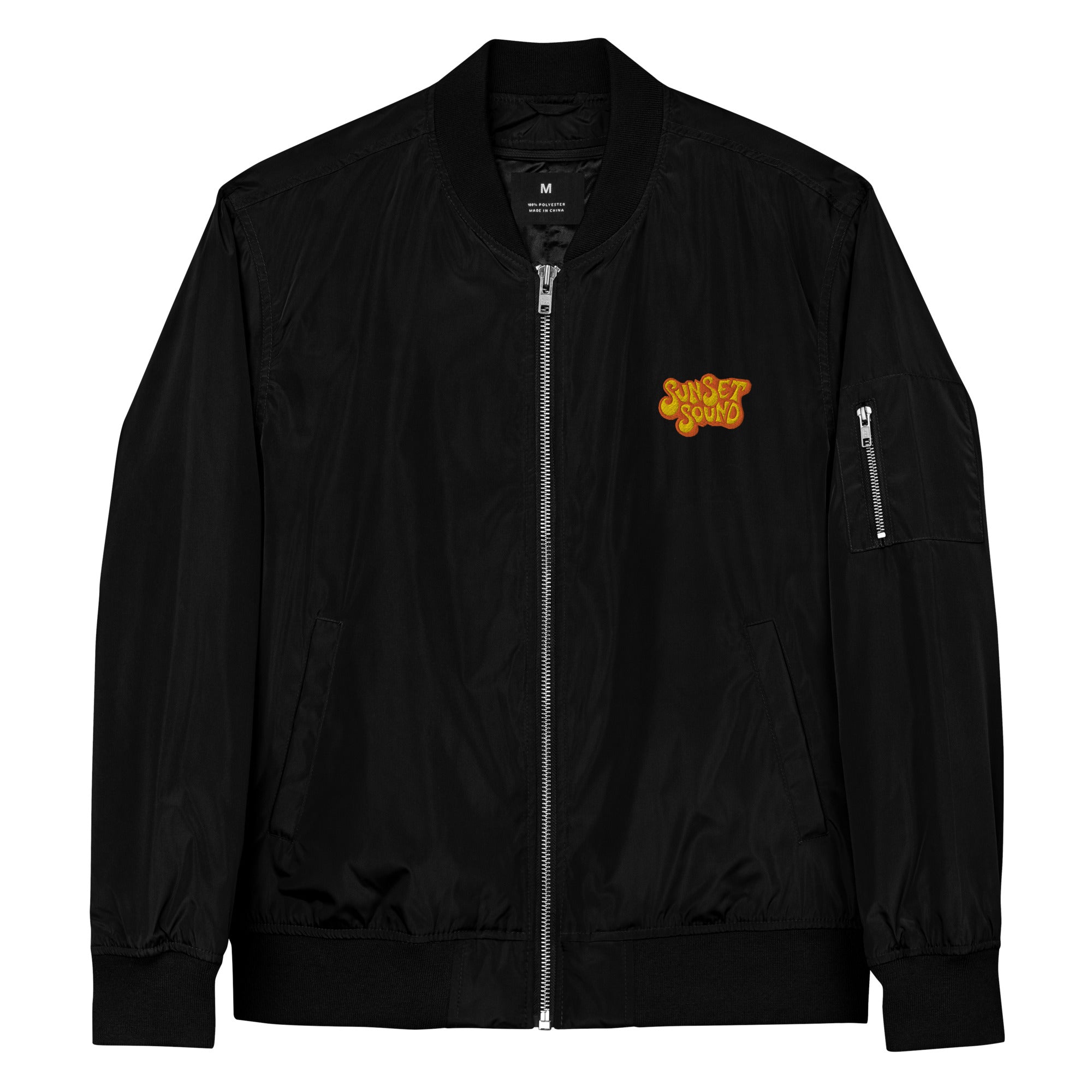 Sunset on sale bomber jacket